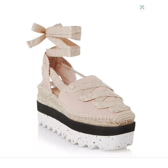 Stella McCartney Gaia Platform Espadrilles - Picture 2 of 6